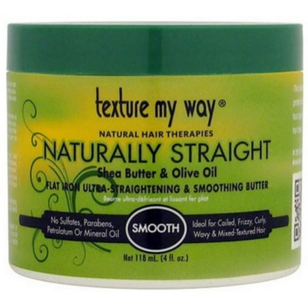 Texture My Way Flat Iron Ultra-Straightening & Smoothing Butter, 4 oz