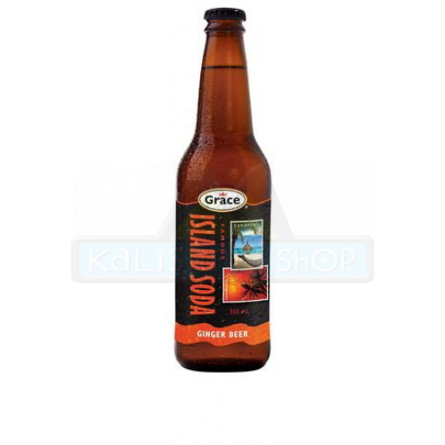 Grace Foods Famous Island Soda Ginger Beer